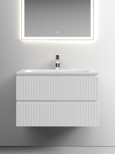 Тумба под раковину Sancos SNOB T SNT80W 79х44,5х50 настенная - фото 5